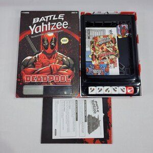 Marvel Deadpool Battle Yahtzee Board Game by Hasbro
